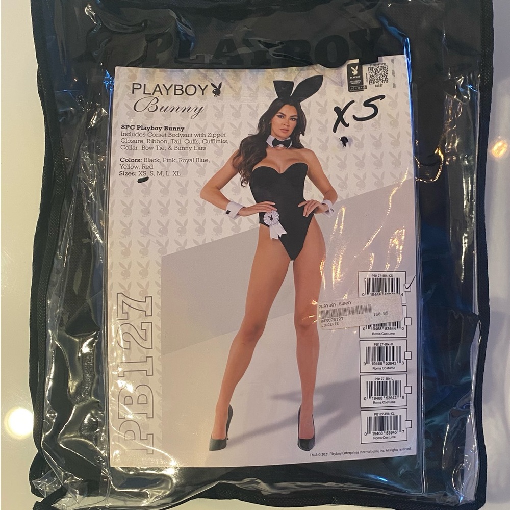 PLAYBOY Bunny Costume - Black and White